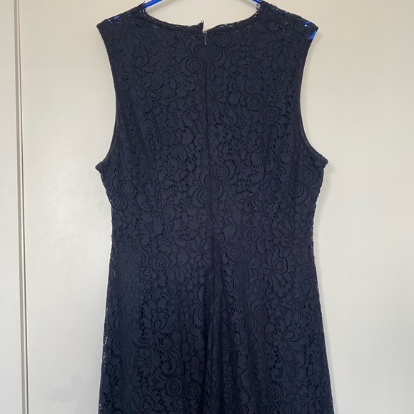 Navy blue lace dress - Picture 5 of 5